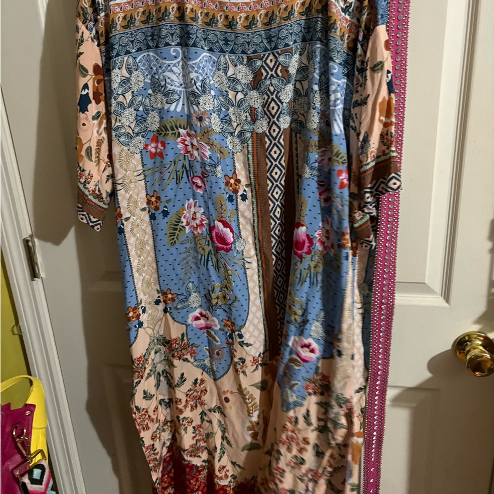 ONE/SIZE‎ Multicolor Patterned Kimono - Picture 4 of 4